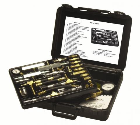 Universal Master Fuel Injection Pressure Test Kit with Quick